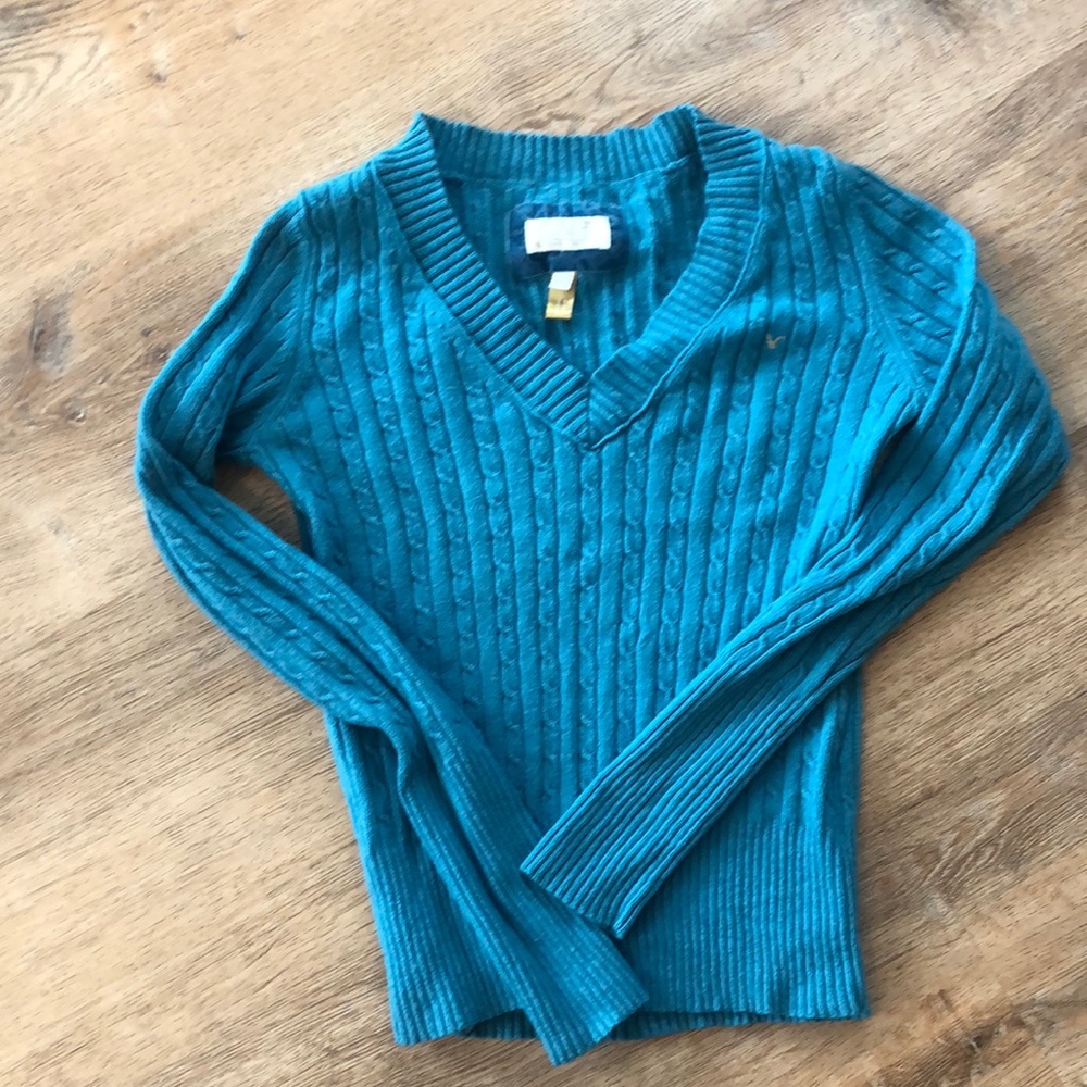 American Eagle Cable Knit Sweater